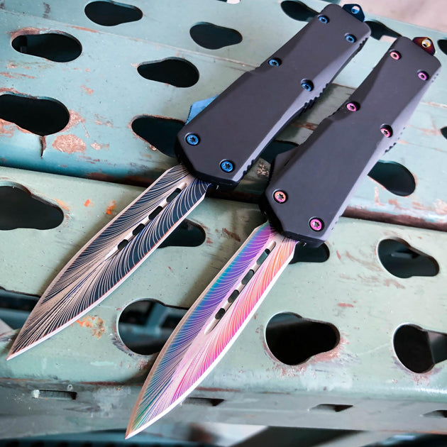 Viper Tec Chrome Knuckle OTF Pocket Knife