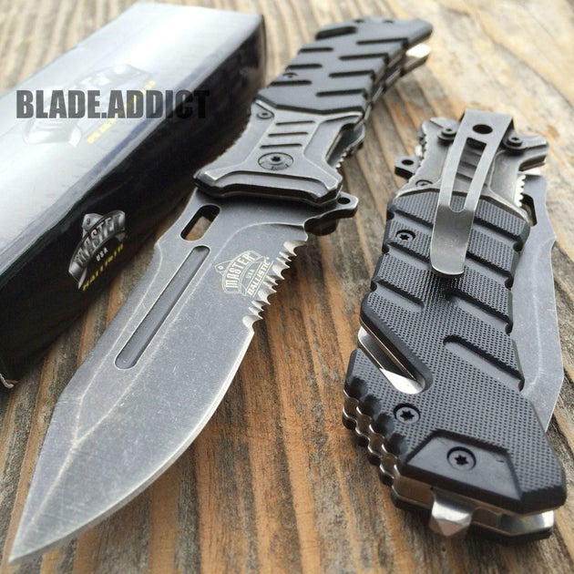 POCKET KNIFE - HOOK BLADE - BLACK - 217 MM - ESP Hook blade, Knives \  Pocket Knives , Army Navy Surplus - Tactical, Big  variety - Cheap prices