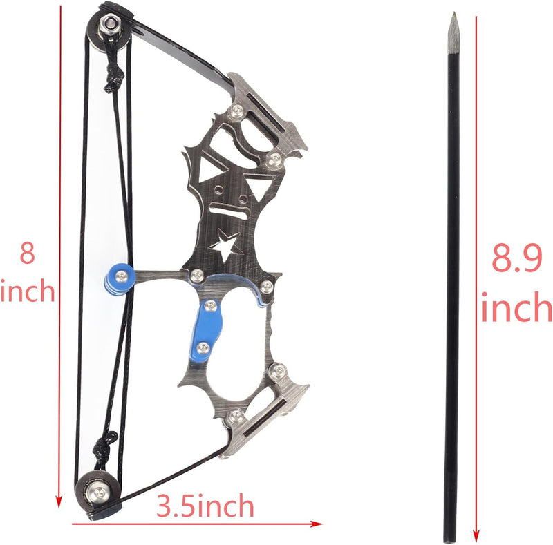 8" Archery Mini Compound Bow and Arrow Set