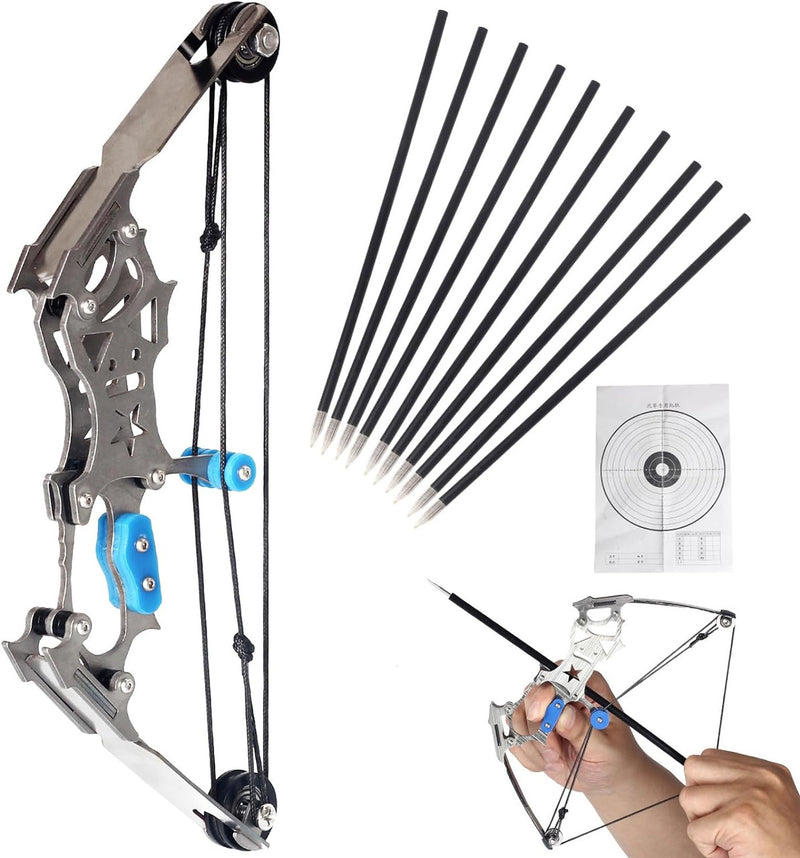 8" Archery Mini Compound Bow and Arrow Set