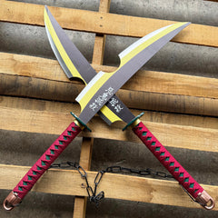 Tengen Uzui Nichirin Anime Sword (2 Pieces Metal)