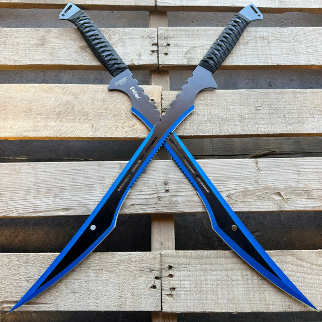 27" Ninja Twin Sword Blades w/ Sheath