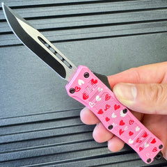 Ladies Heart Love Phantom OTF (Tanto Blade)