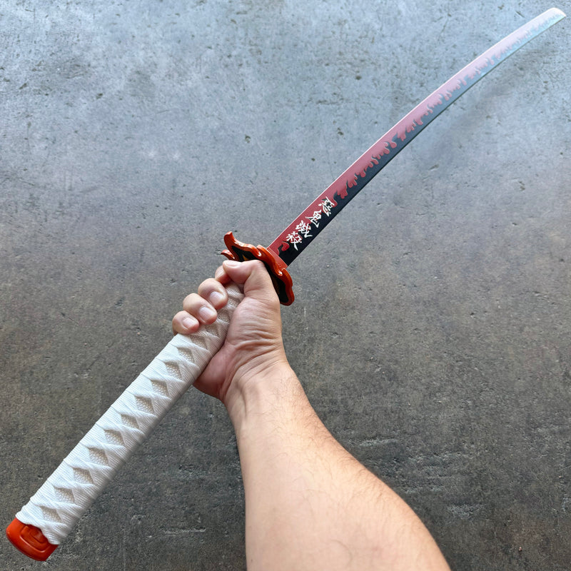 Anime Rengoku Nichirin Katana Samurai Sword