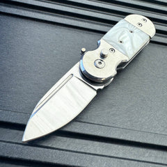 Mini Auto Swirl Pocket Knife