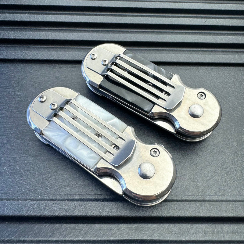 Mini Auto Swirl Pocket Knife