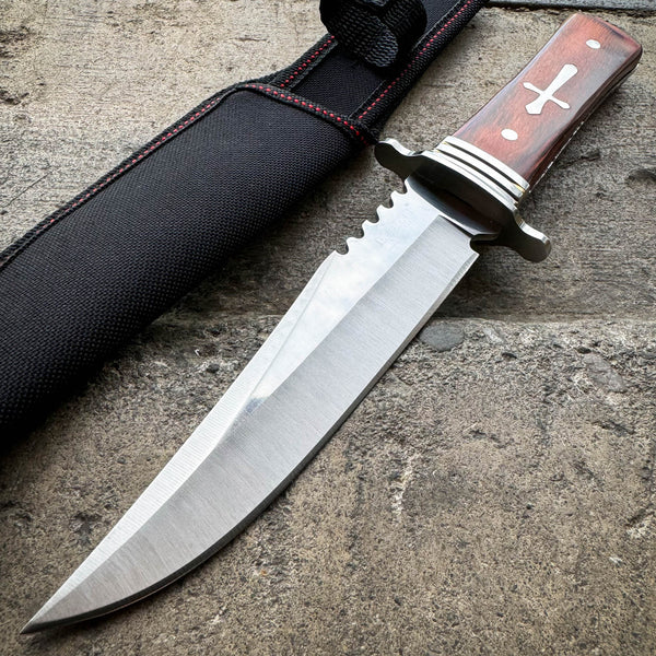 Hunt-Down 11 Stainless Steel Full Tang Survival Hunting Knife