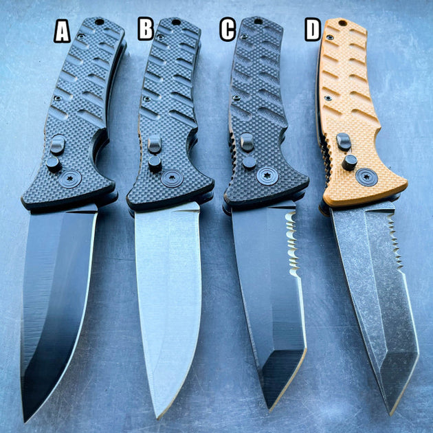 Atom Automatic Switchblade Knife | BLADE ADDICT