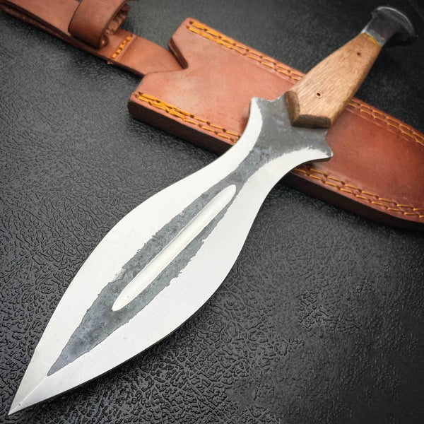 7.5 Inch Normal Hand Made Pure Leather Sheath For Fixed Blade