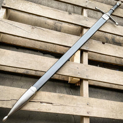 LOTR Medieval Crusader Sword FANTASY Blade - BLADE ADDICT