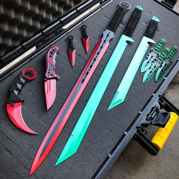 6PC Red Demon Set - MEGAKNIFE