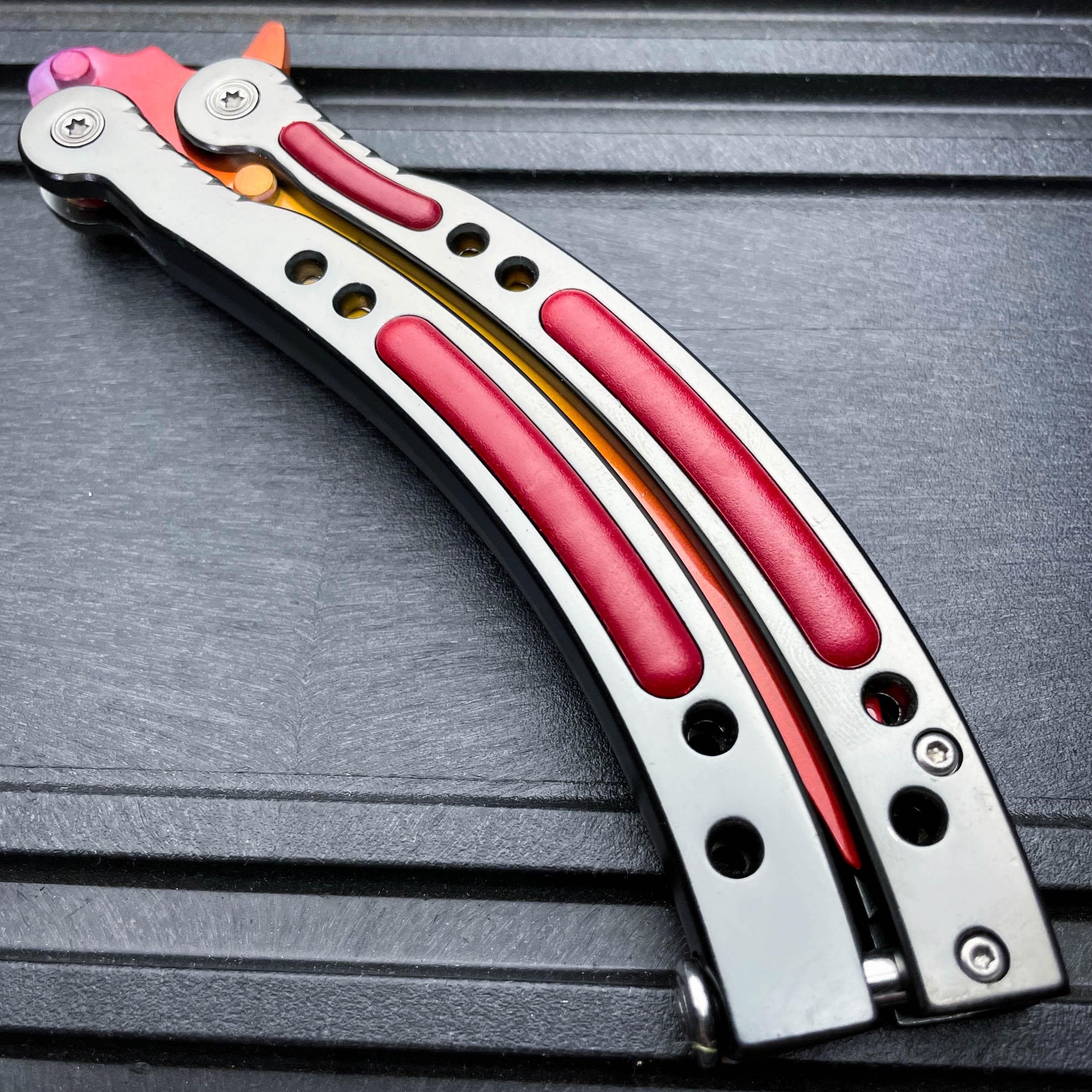 CSGO Butterfly Balisong Trainer - Fade | BLADE ADDICT