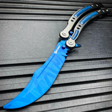 CSGO Butterfly Knife Trainer - Blue Slaughter Upgrade | BLADE ADDICT