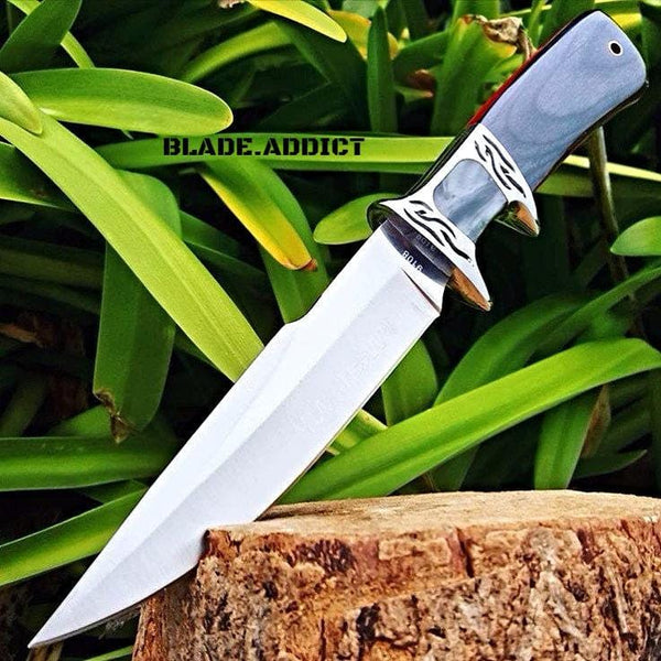 Hunt-Down 10 Stainless Steel Full Tang Survival Hunting Knife