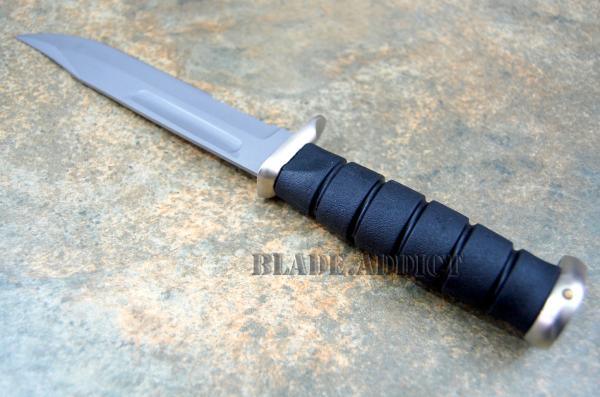 Ansari Forge Damascus Steel USMC Combat Fighter Fixed Blade