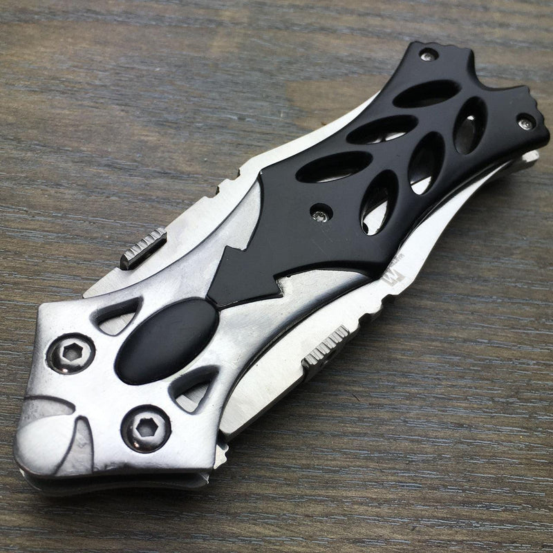 8.5" Dual Blade Fantasy Folding Pocket Knife - BLADE ADDICT