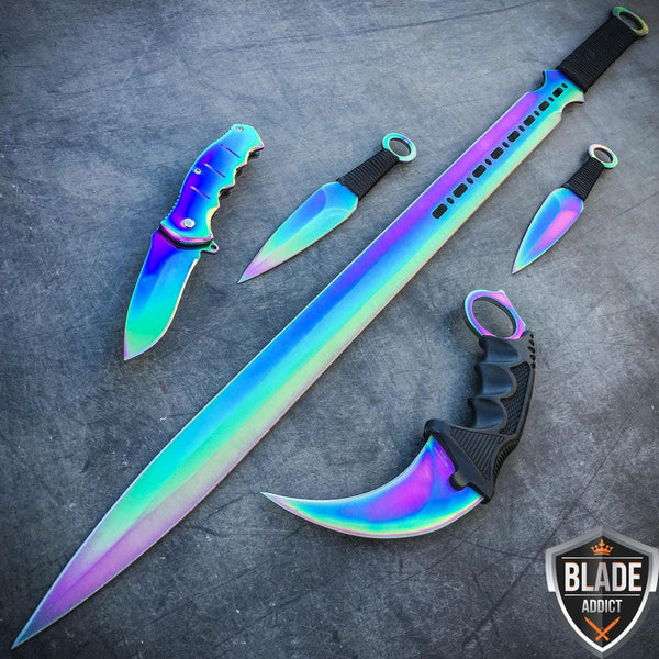 Trading rainbow knife and chromatic set : r/Mm2subreddit